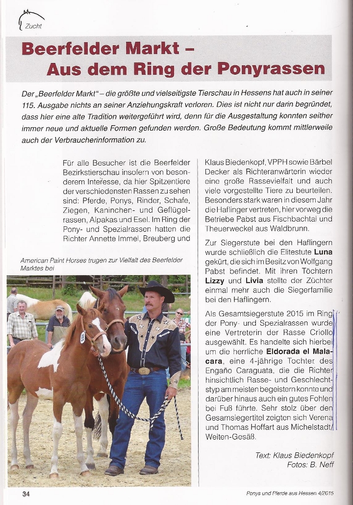 Bericht von Klaus Biedenkopf